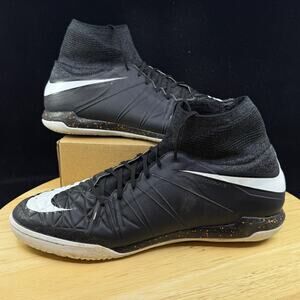 Nike HyperVenomX Proximo IC 747506-018 Elit Black boots Cleats Mens Sz 11